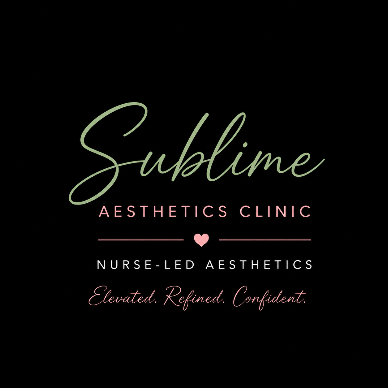 Sublime Aesthetics Clinic. Nurse-led aesthetics. Elevated. Refined. Confident.